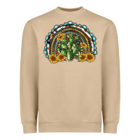 Mushroom western rainbow with cactus Heavyweight Sweatshirt - RanaPortraitStore