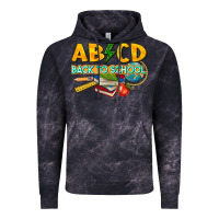 Cloud Black abcd back to school Vintage Hoodie - texasbilliewilder