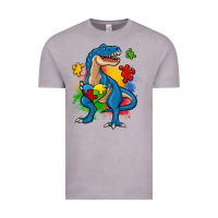Vintage Zinc autism trex Vintage Tee - Zillion Design Studio