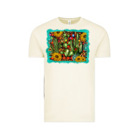 Vintage Arctic cactus christmas Vintage Tee - BarkalooDesign