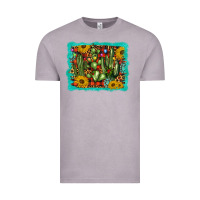 Vintage Zinc cactus christmas Vintage Tee - BarkalooDesign