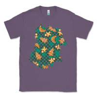 Lavender christmas gingerbread cookies patch Classic Tee - BundleAndBundleShop