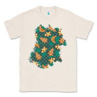 Natural christmas gingerbread cookies patch Classic Tee - BundleAndBundleShop