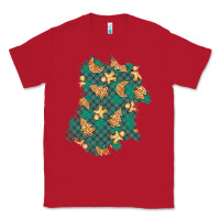 Red christmas gingerbread cookies patch Classic Tee - BundleAndBundleShop