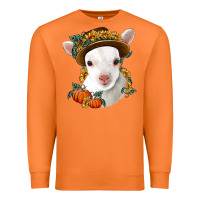 Carrot cute baby lamb thanksgiving nancy Premium Sweatshirt - NancyCooperArtShop