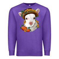Cute Baby Lamb Thanksgiving Nancy Premium Sweatshirt | Teevron