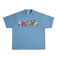 Pebble Blue Easter Day Urban Heavy Tee - Neo Western