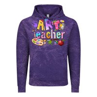 Cloud Purple art teacher Vintage Hoodie - texasbilliewilder
