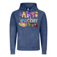 Vintage Denim art teacher Vintage Hoodie - texasbilliewilder
