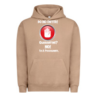 Pigment Burro I'm Not In Quarantine I'm A Programmer Urban Hoodie - Bettercallsaul