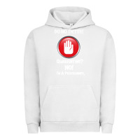Pigment Lunar Rock I'm Not In Quarantine I'm A Programmer Urban Hoodie - Bettercallsaul