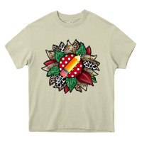 Mossy teacher sunflower Heavy Core Tee - RacoonDesign