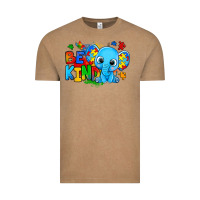 Vintage Coffee be kind autism elephant Vintage Tee - Zillion Design Studio