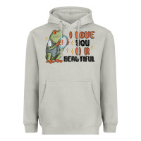 Moon Dust i love you u r beautiful frog Heavyweight Hoodie - MaliasSmallBusiness