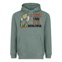 Sage i love you u r beautiful frog Heavyweight Hoodie - MaliasSmallBusiness