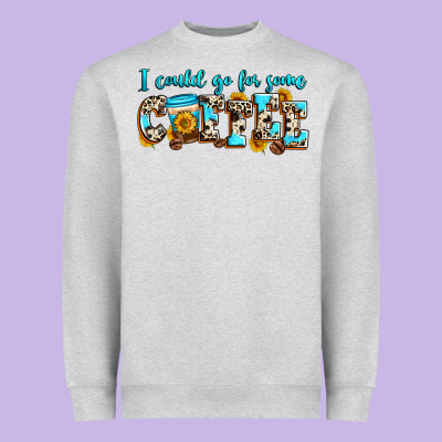 I Could Go For Some Coffee Heavyweight Sweatshirt Designed By Zillion Design Studio