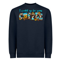 Navy i could go for some coffee Heavyweight Sweatshirt - Zillion Design Studio