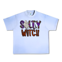 Grape Ice Salty Witch Urban Heavy Tee - CowhideDigitalArt