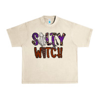 Sandshell Salty Witch Urban Heavy Tee - CowhideDigitalArt