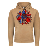 Vintage Camel American flag leopard sunflower Vintage Hoodie - Zillion Design Studio