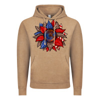Vintage Coffee American flag leopard sunflower Vintage Hoodie - Zillion Design Studio