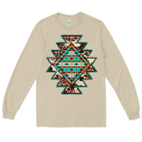 Mushroom cowhide leopard gemstone aztec Long Sleeve Tee - JahusDesignShop
