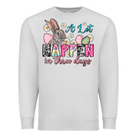 Dove Grey A lot can happen in three days Premium Sweatshirt - NancyCooperArtShop