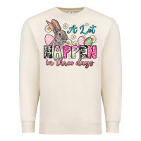 Sandshell A lot can happen in three days Premium Sweatshirt - NancyCooperArtShop