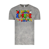 Cloud Rock i teach ausome kids autism teacher Vintage Tee - Zillion Design Studio