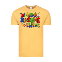 Vintage Mustard i teach ausome kids autism teacher Vintage Tee - Zillion Design Studio