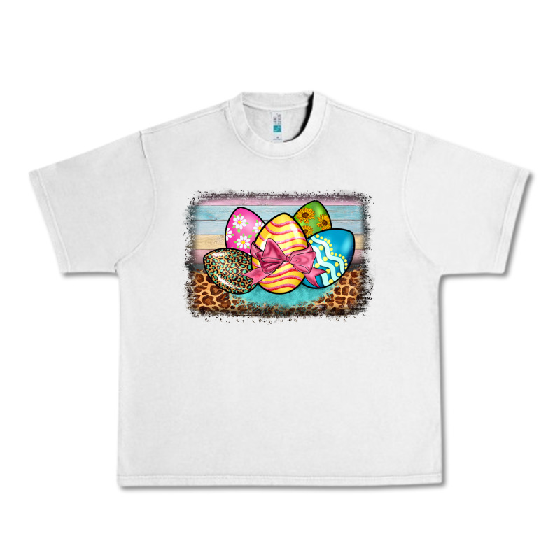 Easter Egg Background Urban Heavy Tee by BarkalooDesign | Teevron