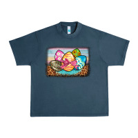 Midnight Navy easter egg background Urban Heavy Tee - BarkalooDesign