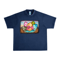 Navy easter egg background Urban Heavy Tee - BarkalooDesign