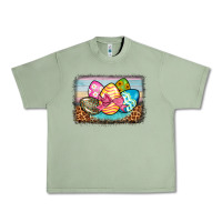 Oil Green easter egg background Urban Heavy Tee - BarkalooDesign