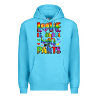 Love Is About Hearts Not Parts Premium Hoodie | Teevron