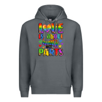Rock love is about hearts not parts Premium Hoodie - LillyAllenDesigns