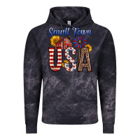 Cloud Black small town usa Vintage Hoodie - Zillion Design Studio