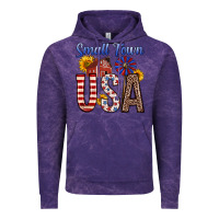 Cloud Purple small town usa Vintage Hoodie - Zillion Design Studio