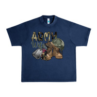 Navy army wife Urban Heavy Tee - SublimationCraftShop