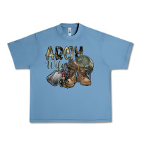 Pebble Blue army wife Urban Heavy Tee - SublimationCraftShop