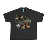 Pigment Black army wife Urban Heavy Tee - SublimationCraftShop