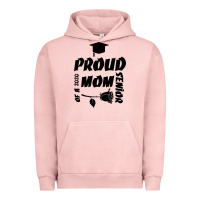 Pigment Salmon Proud Mom Of A 2020 Senior Urban Hoodie - Bettercallsaul