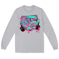 Moon Dust fuck cancer Long Sleeve Tee - AdoDesignShop