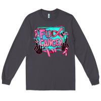 Smoke fuck cancer Long Sleeve Tee - AdoDesignShop
