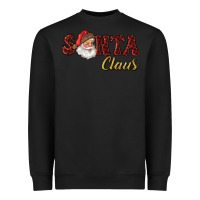 Black santa claus Heavyweight Sweatshirt - RanaPortraitStore