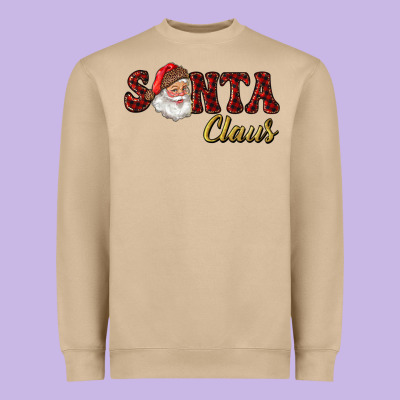 Santa Claus Heavyweight Sweatshirt Designed By Ranaportraitstore