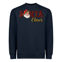 Navy santa claus Heavyweight Sweatshirt - RanaPortraitStore