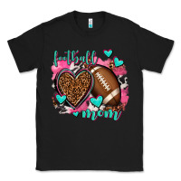 Black football mom Classic Tee - AdoDesignShop