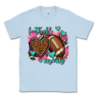 Dusty Blue football mom Classic Tee - AdoDesignShop
