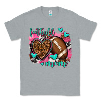 Heather Grey football mom Classic Tee - AdoDesignShop